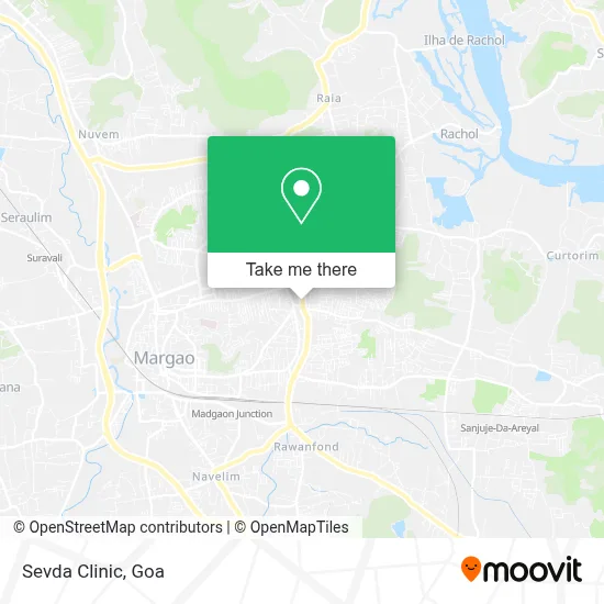Sevda Clinic map