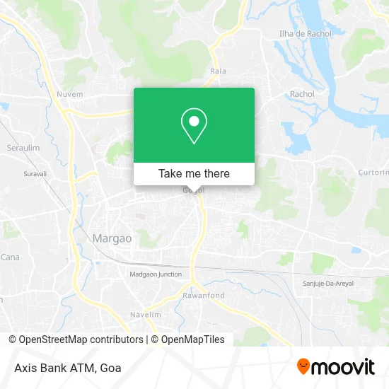 Axis Bank Atm map