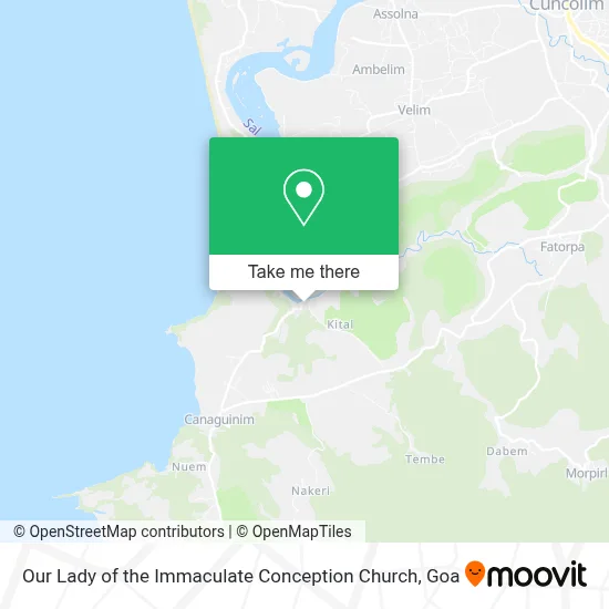 Our Lady Of the Immaculate Conception Church map