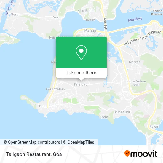 Taligaon Restaurant map