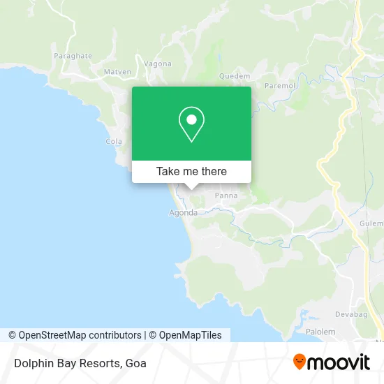 Dolphin Bay Resorts map