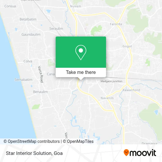 Star Interior Solution map