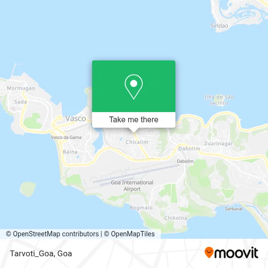 Tarvoti_Goa map