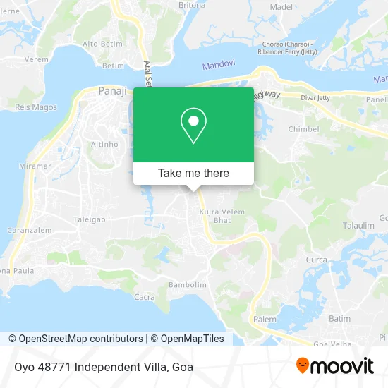 Oyo 48771 Independent Villa map