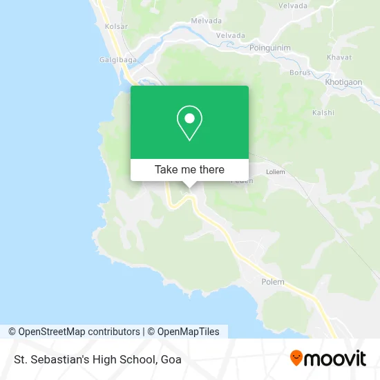 St. Sebastian's High School map