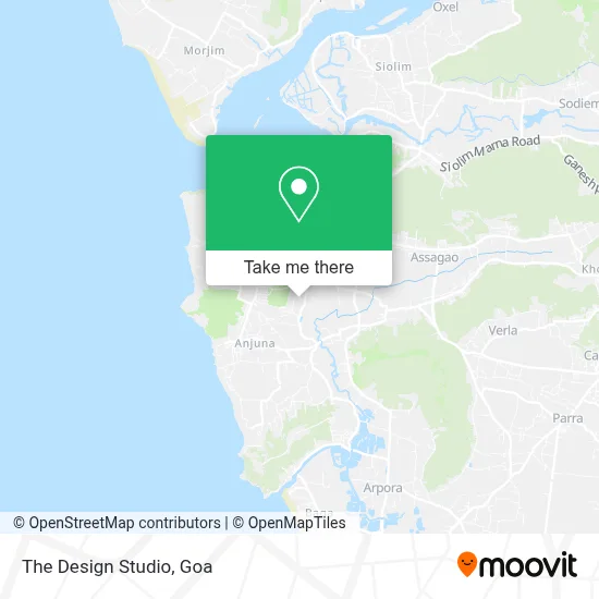The Design Studio map
