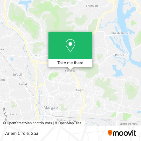 Arlem Circle map
