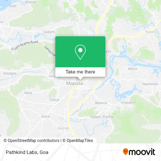 Pathkind Labs map