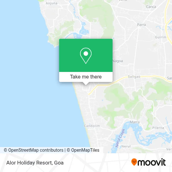 Alor Holiday Resort map