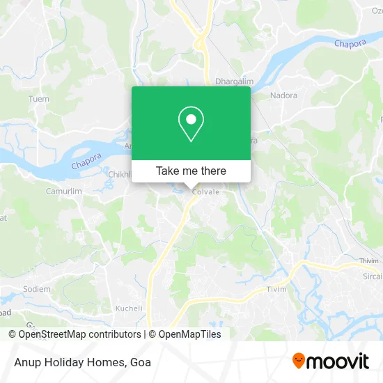 Anup Holiday Homes map
