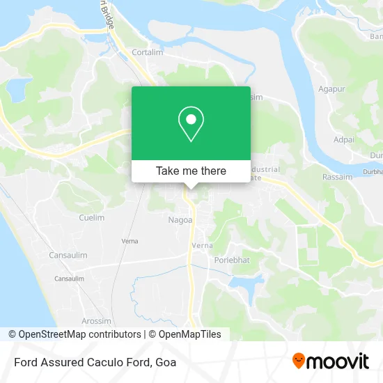 Ford Assured Caculo Ford map