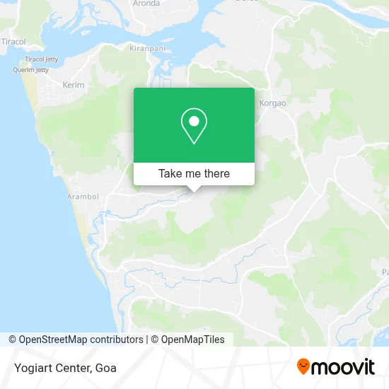 Yogiart Center map