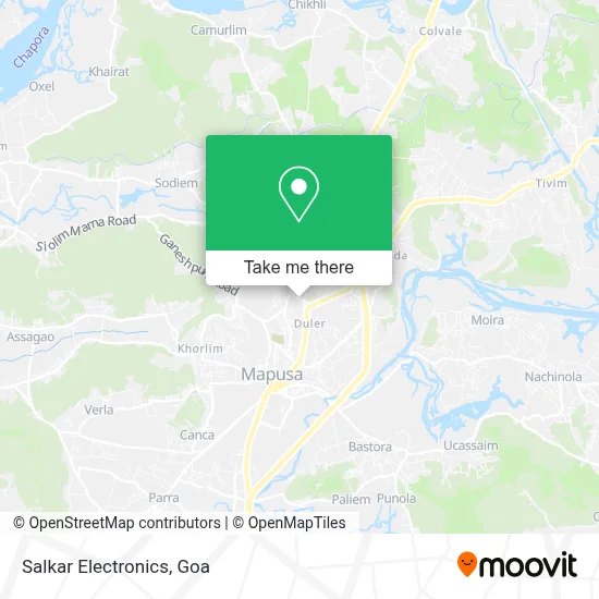 Salkar Electronics map