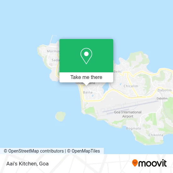 Aai's Kitchen map