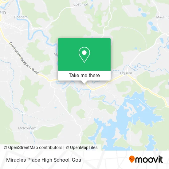 Miracles Place High School map