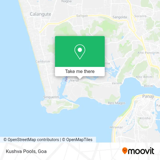 Kushva Pools map