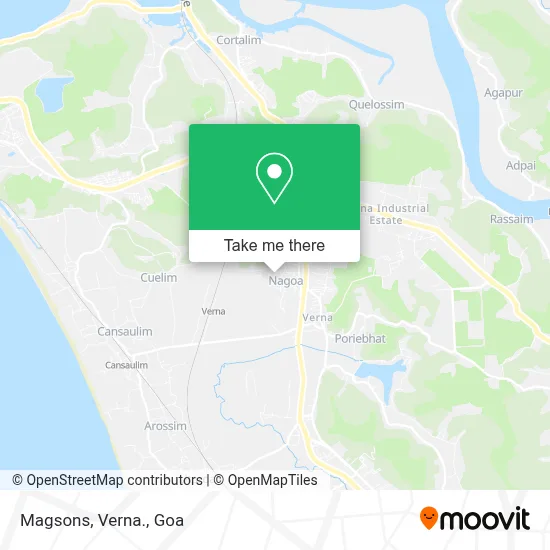 Magsons, Verna. map