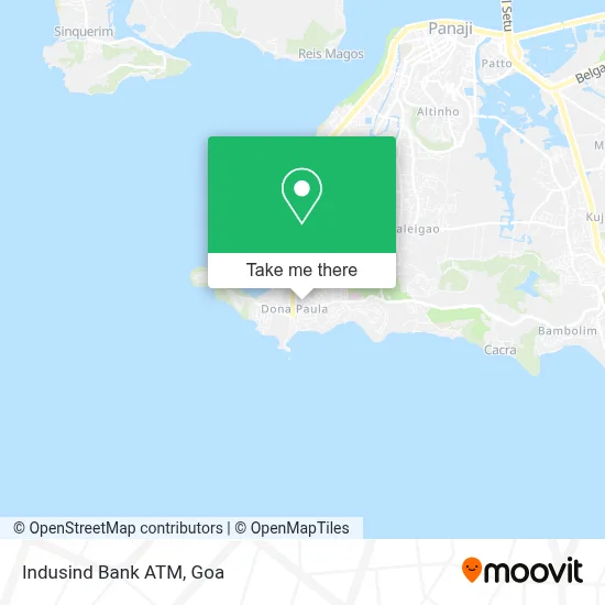 Indusind Bank Atm map