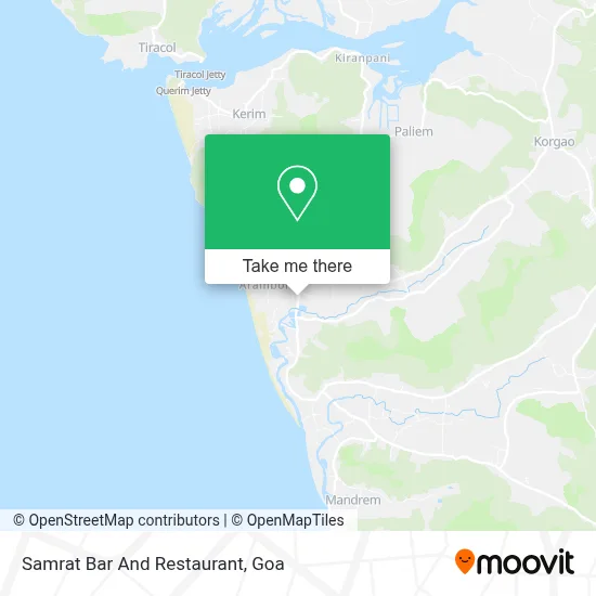 Samrat Bar And Restaurant map