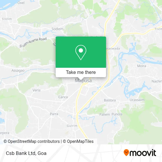 Csb Bank Ltd map