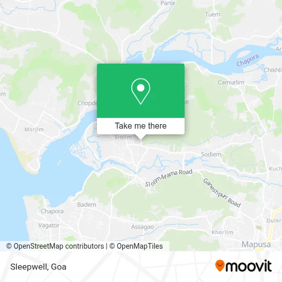Sleepwell map