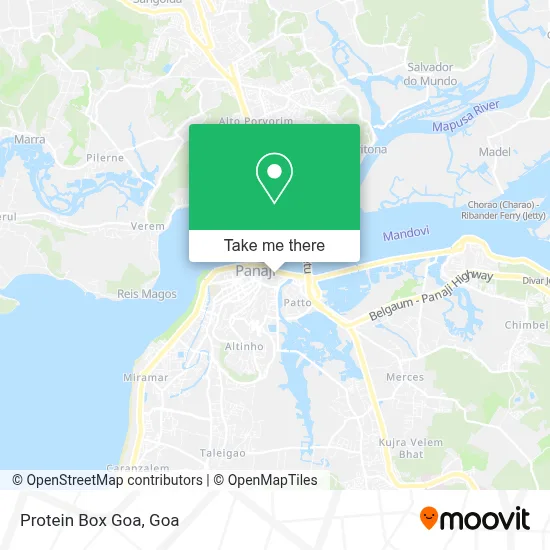 Protein Box Goa map