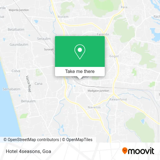 Hotel 4seasons map