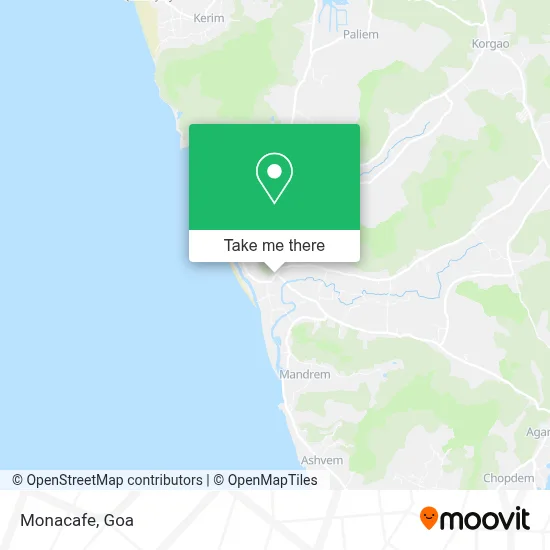 Monacafe map