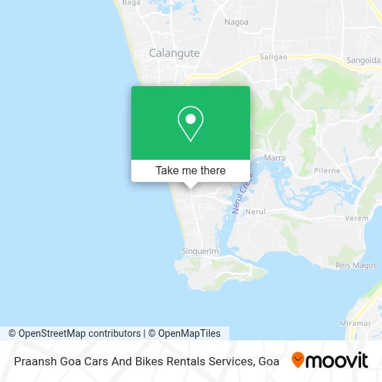 Praansh Goa Cars And Bikes Rentals Services map