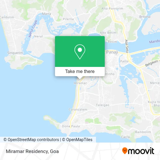 Miramar Residency map