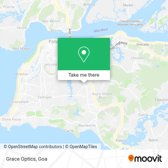 Grace Optics map