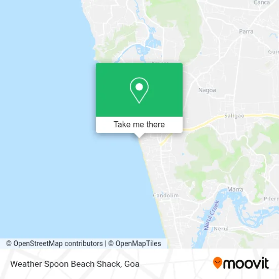 Weather Spoon Beach Shack map
