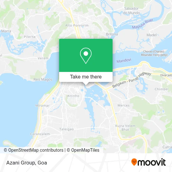 Azani Group map