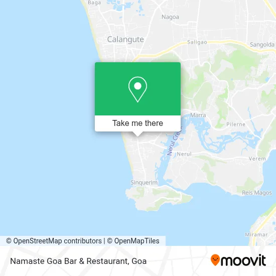 Namaste Goa Bar & Restaurant map