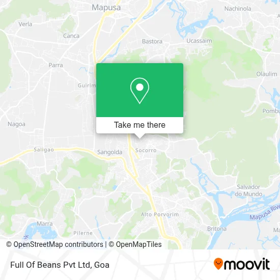 Full Of Beans Pvt Ltd map