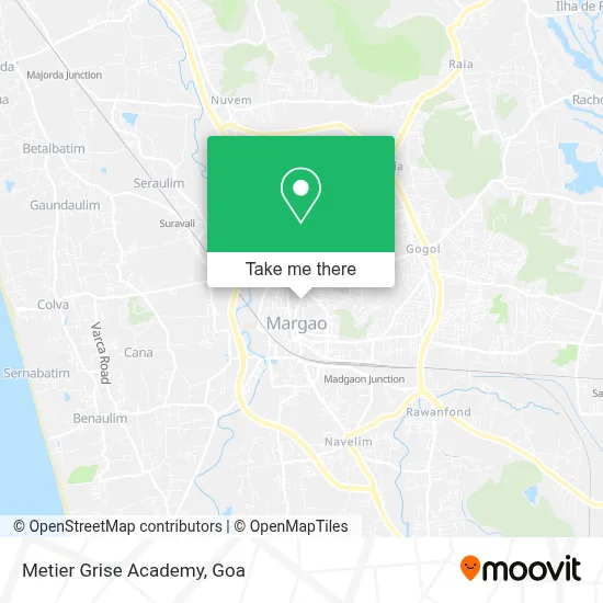 Metier Grise Academy map