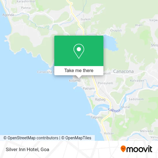 Silver Inn Hotel map
