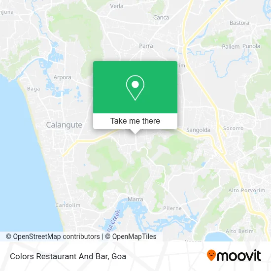 Colors Restaurant And Bar map