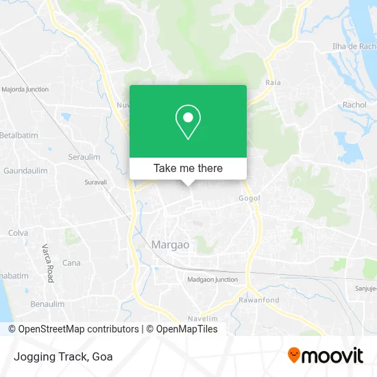 Jogging Track map
