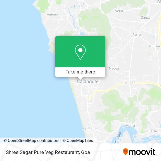 Shree Sagar Pure Veg Restaurant map