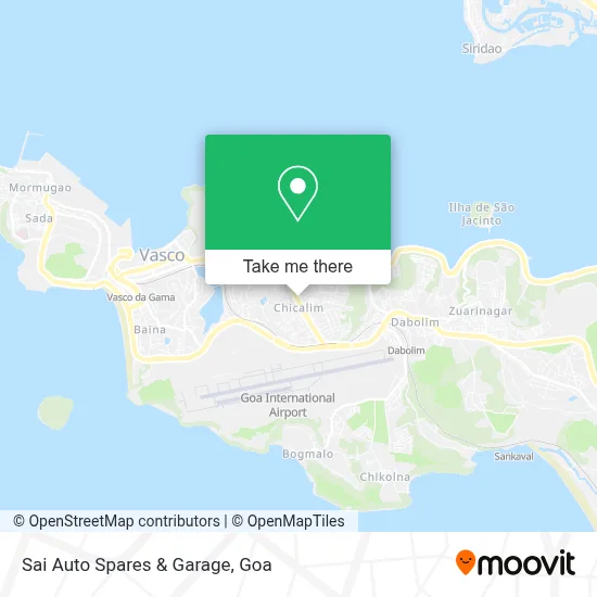 Sai Auto Spares & Garage map