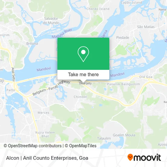 Alcon | Anil Counto Enterprises map