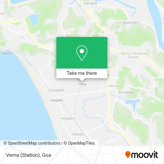 Verna (Station) map