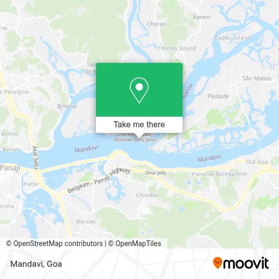 Mandavi map