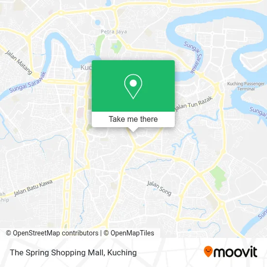 The Spring Shopping Mall map
