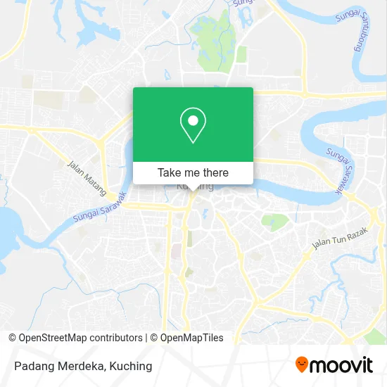 Padang Merdeka map