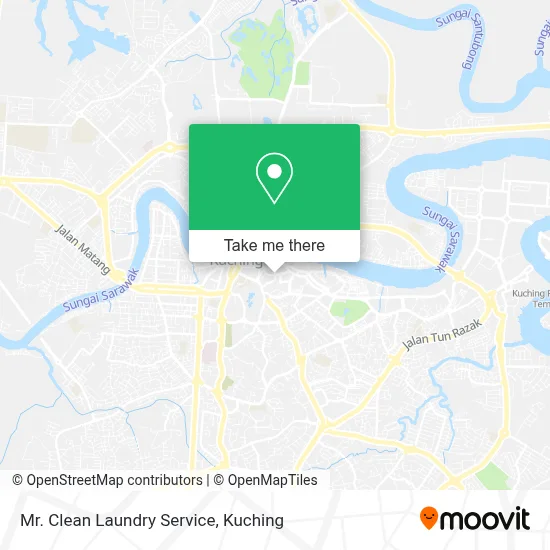 Mr. Clean Laundry Service map