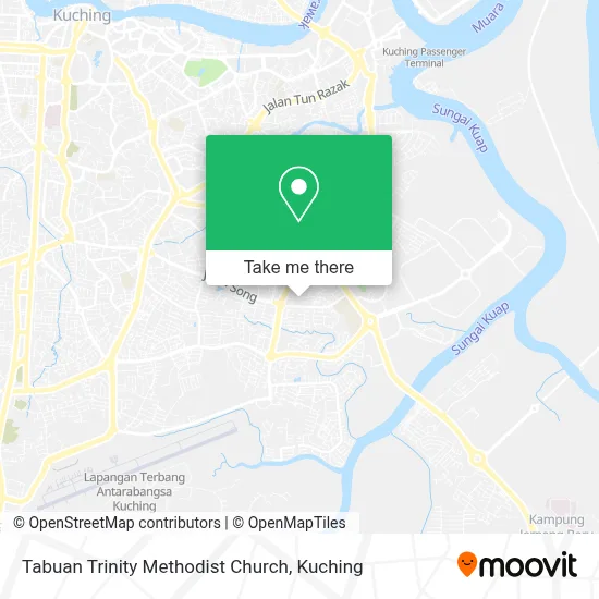 Tabuan Trinity Methodist Church map