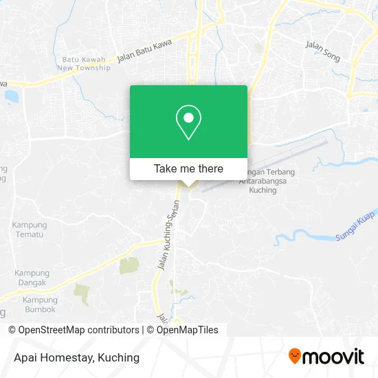 Apai Homestay map