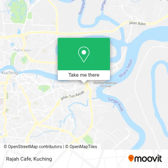 Rajah Cafe map